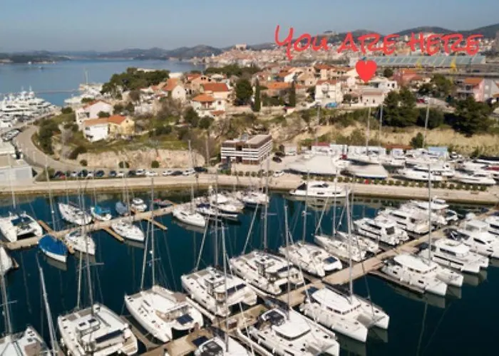 Luxury Vista Del Mare Lägenhet Šibenik